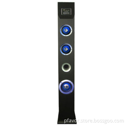 60W 2.1-channel High-tower Speaker System with USB and SD Card Slot, Bluetooth